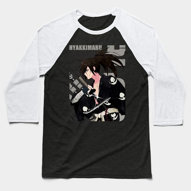 Dororo - Hyakkimaru #01 Baseball T-Shirt by Recup-Tout